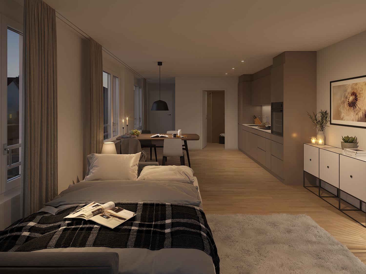 stepcube-wohnen-romanshorn-loewenstrasse-studio-1-zimmer-wohnung-nacht